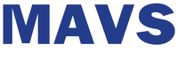 MAVS Volleyball Club banner logo